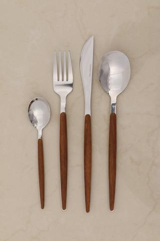 24 Piece Stainless Steel Cutlery Box Set