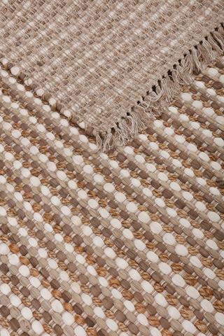 Jute Denim Ponta Rug, 160x230cm
