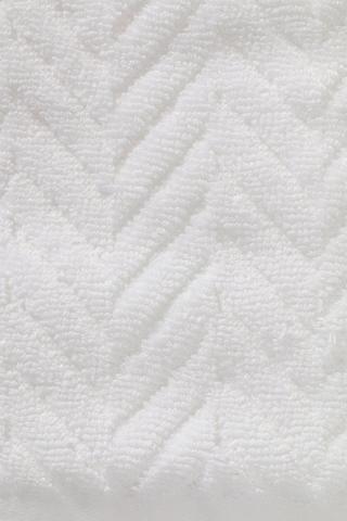 Textured Chevron Cotton Towel