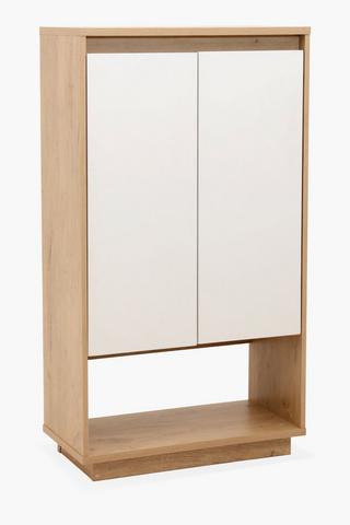 Boston Credenza With Shelf, 71x36x128cm