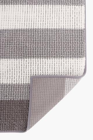Stripe Ombre Micro Chenille Bath Mat