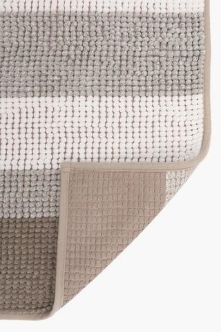 Stripe Ombre Micro Chenille Bath Mat