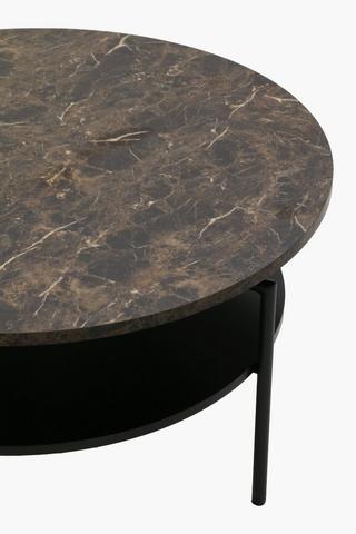 Round Tiered Coffee Table