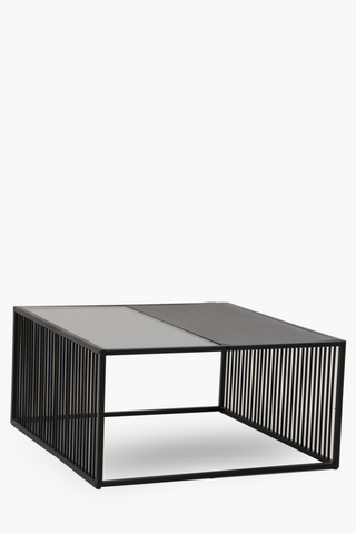 Metal And Glass Coffee Table
