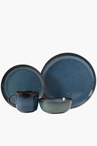 16 Piece Nile Glaze Dinner Set