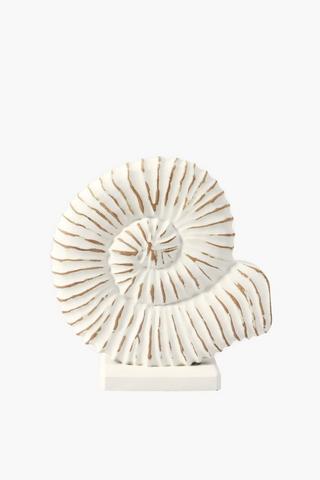 Resin Shell Decor, 23x25cm
