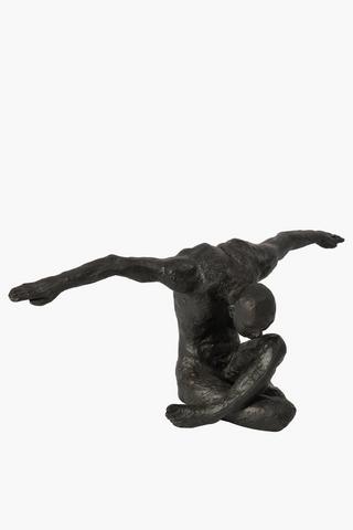 Diving Figure Statue, 13x29cm