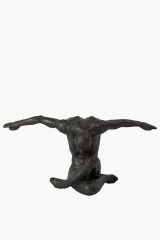 Diving Figure Statue, 13x29cm