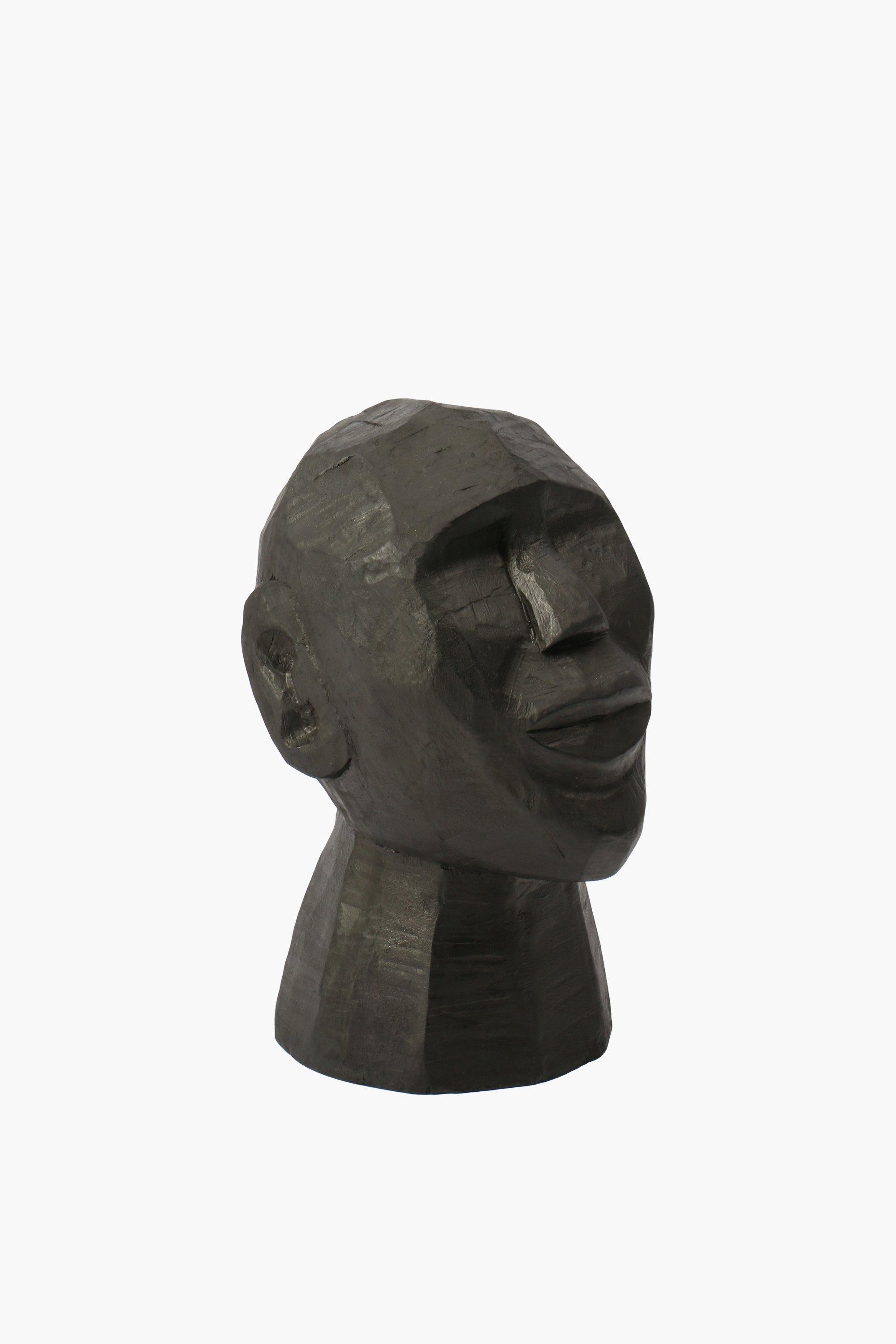 Geo Head Statue, 15x26cm