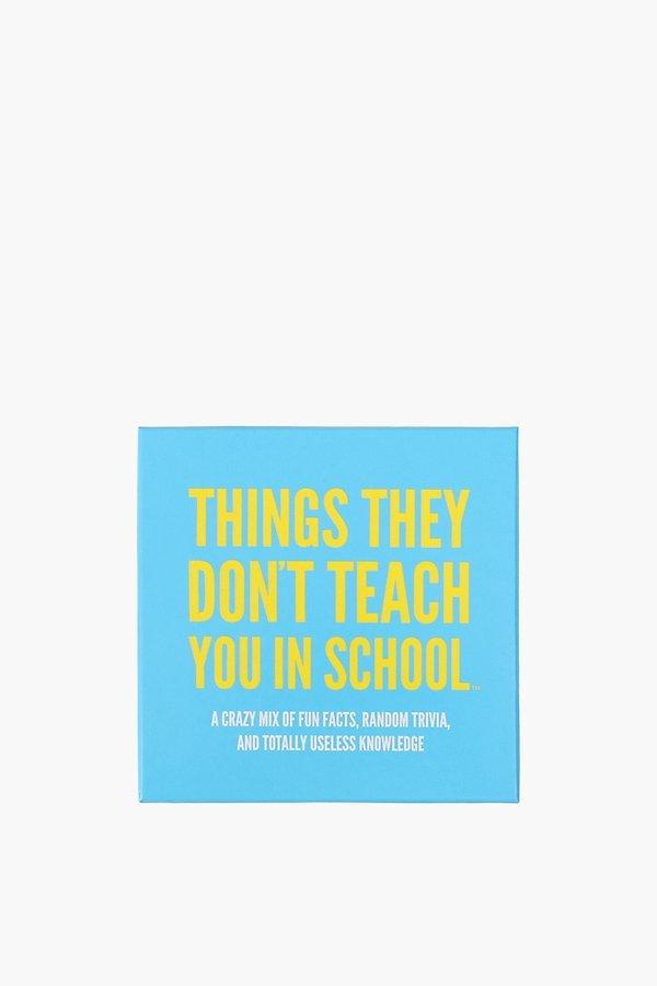 things-they-don-t-teach-you-in-school-game
