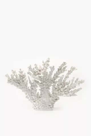 Resin Coral Decor, 36x25cm