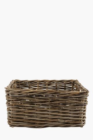 Stained Utility Basket, Large