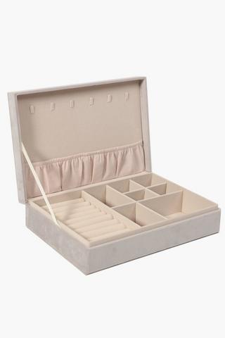 Velvet Jewellery Box, 28x20cm