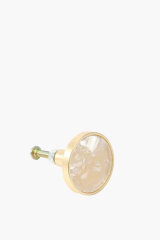 Marble Drawer Knob, 3cm