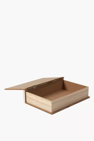 Wooden Book Box, 20x30cm