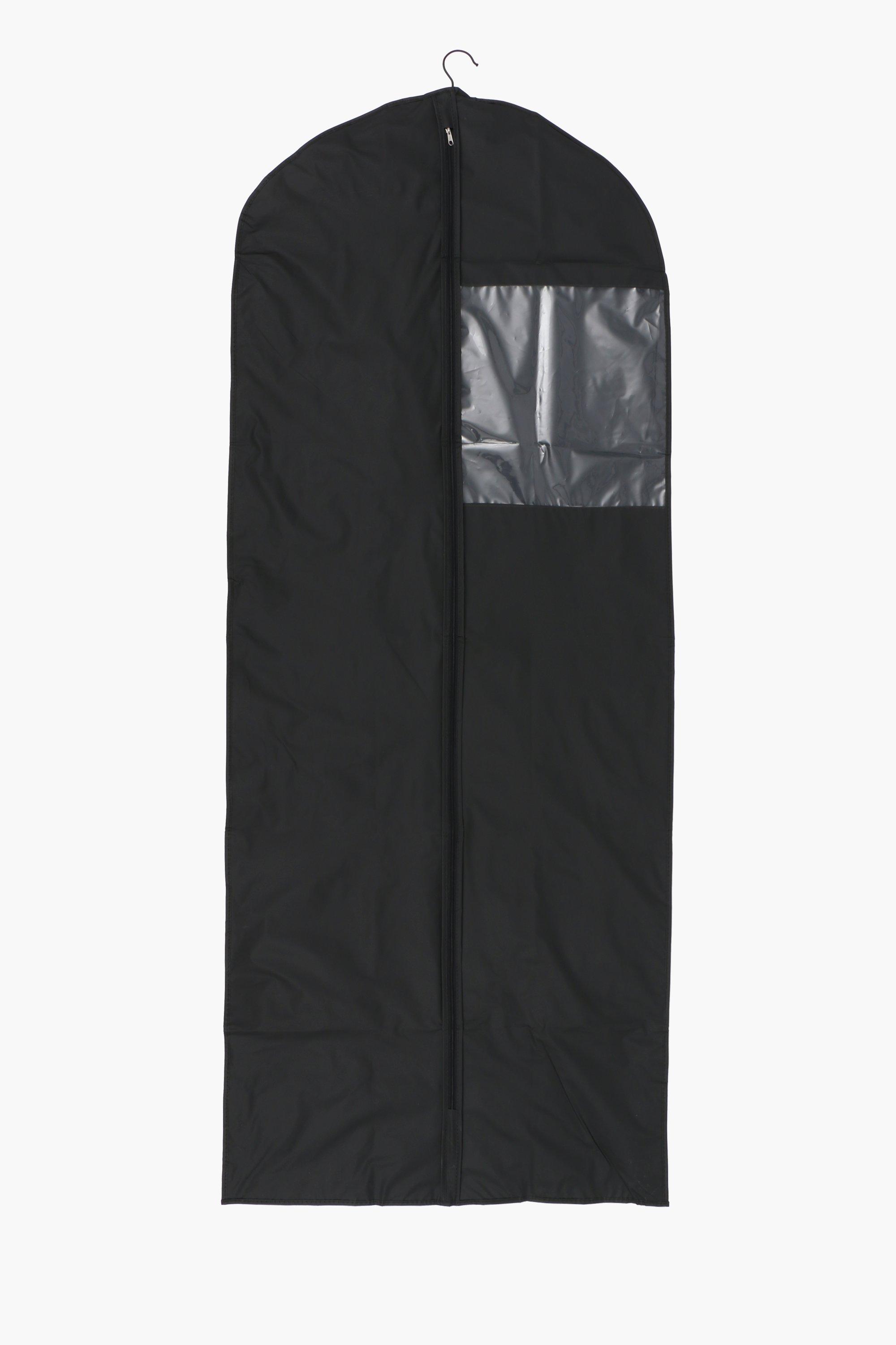 Black Clear Dress Covers – Suit Cover Bags For Clothes, Long Dress Breathable (5 Sizes)