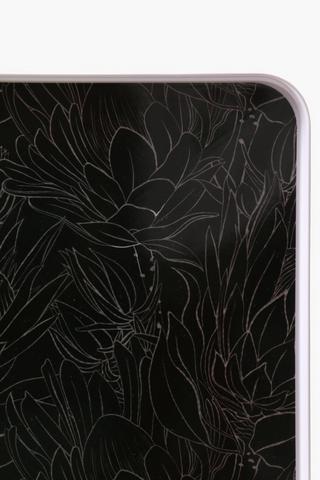 Melamine Floral Tray, Extra Large