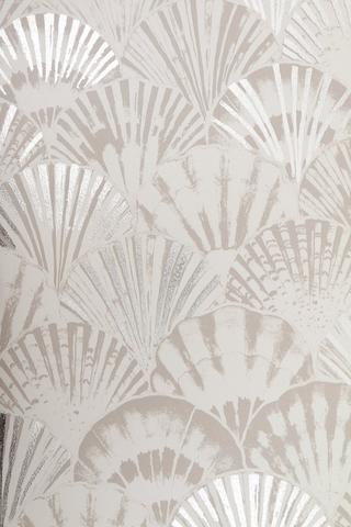 Lagoon Metallic Wallpaper, 10mx53cm