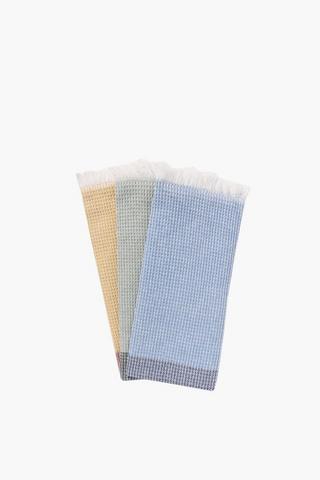 3 Pack Ombre Cotton Tea Towels