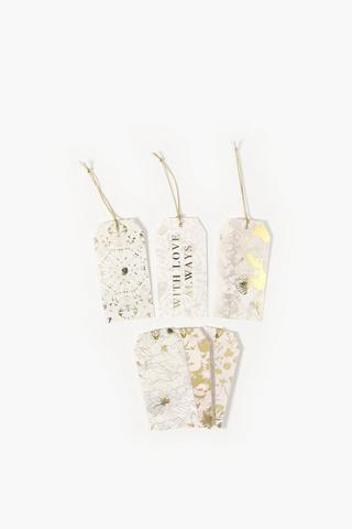 6 Pack Bijou Gift Tag Set
