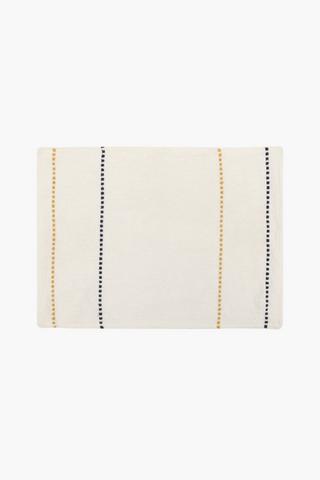 Dobby Stitch Cotton Placemat