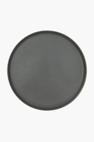 Stoneware Speck Dinner Plate