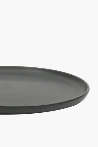 Stoneware Speck Dinner Plate