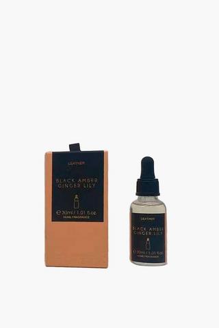 Leather Ginger + Lilly Fragrance Oil, 30ml