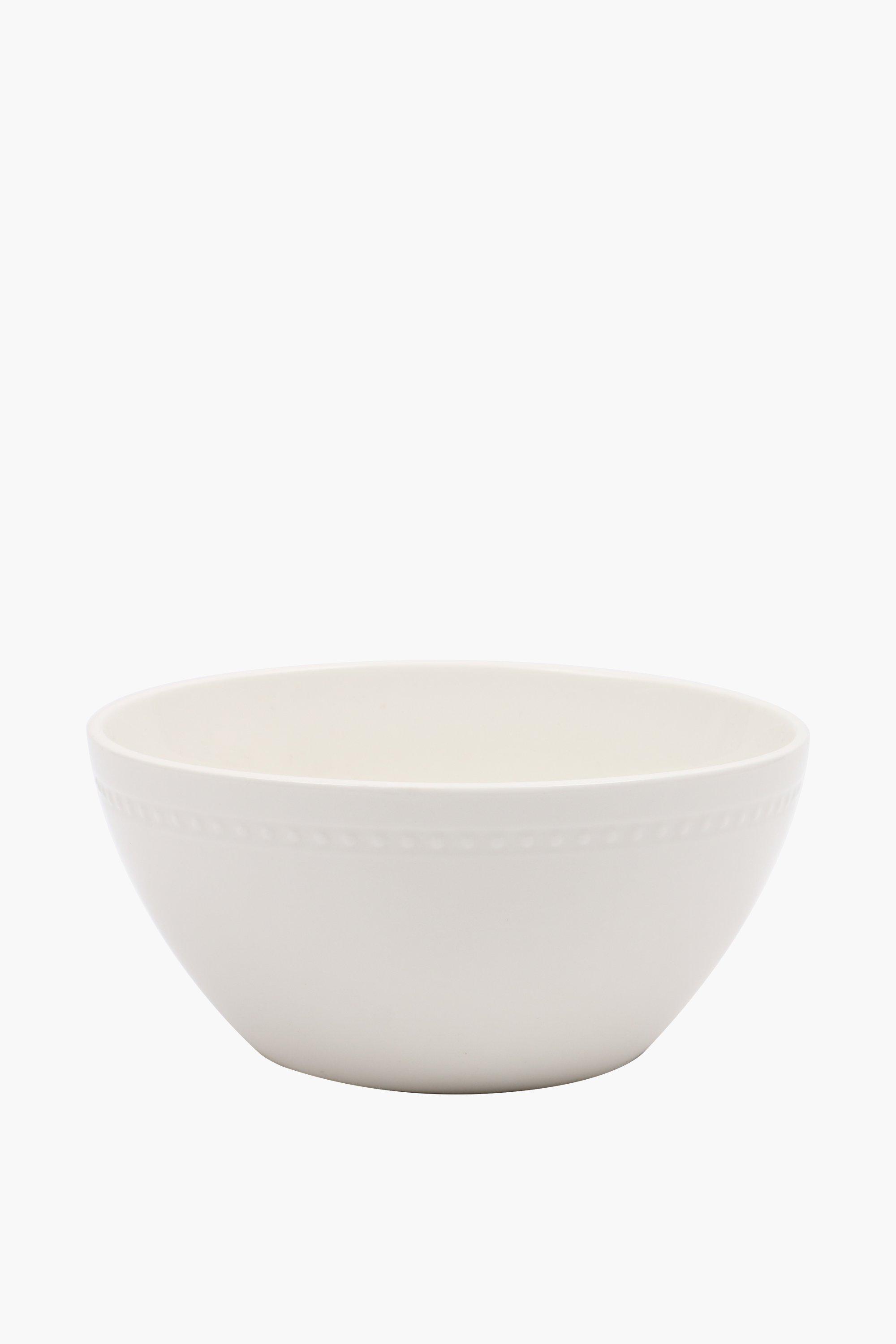 Embossed Porcelain Bowl