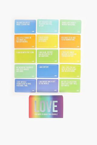 Love 100 Ways To Make You Sparkle Cards