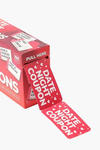 100 Date Night Coupons