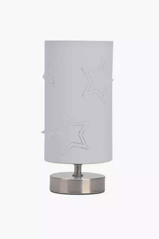Cut Out Stars Barrel Lamp Set