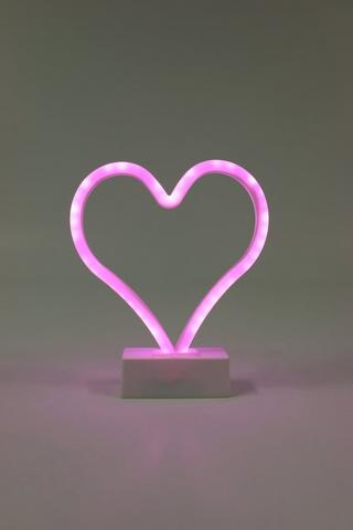 Led Heart Light On Stand