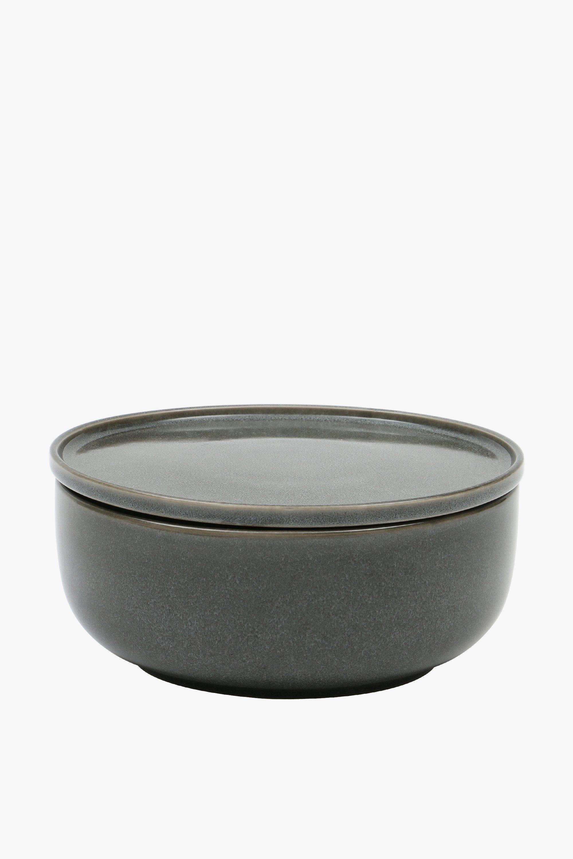 Stoneware Glaze Bowl And Side Plate Set