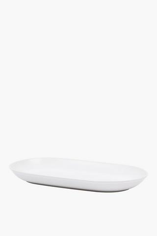 Oval Stoneware Platter, 31cm