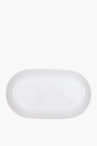 Oval Stoneware Platter, 31cm