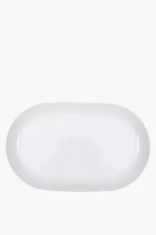 Oval Stoneware Platter, 35cm
