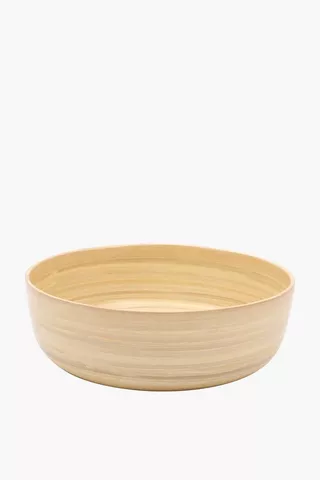Pressed Bamboo Bowl Large
