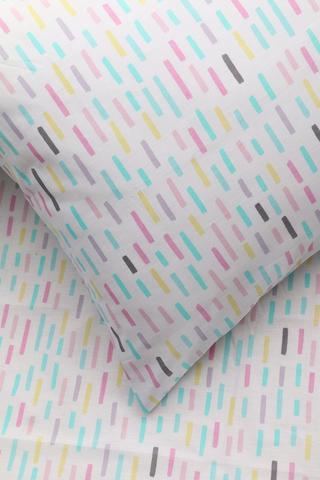 Polycotton Printed Glam Fitted Sheet