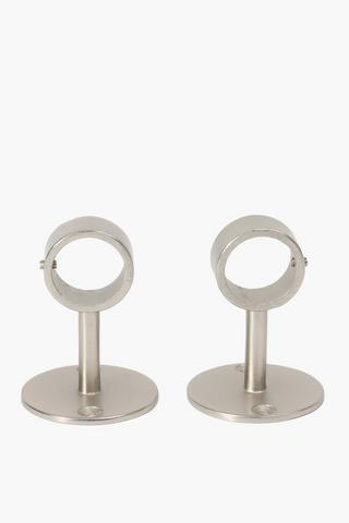 2 Pack Metal Ceiling Brackets, 25mm