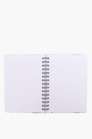 Gemma Floral Spiral Notebook A5