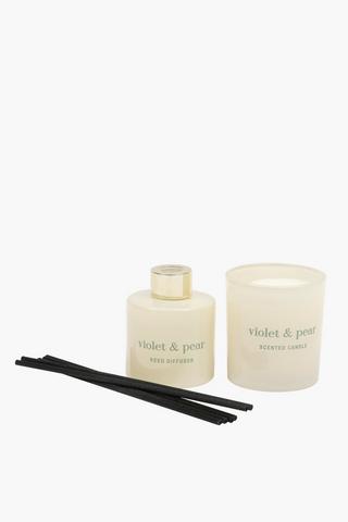 Voilet And Pear Fragrance Gift Set