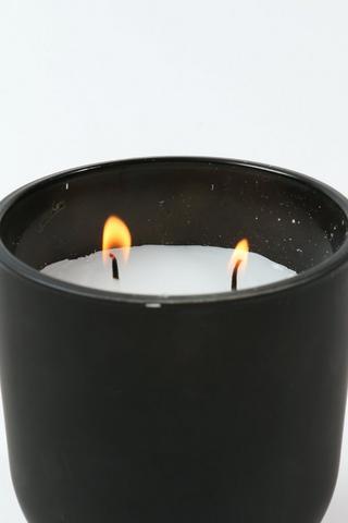 Frosted Jar Candle, 10x12cm