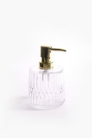 Crystal Cut Soap Dispenser