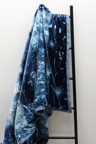 Mink Angelite Floral Blanket,200x220cm