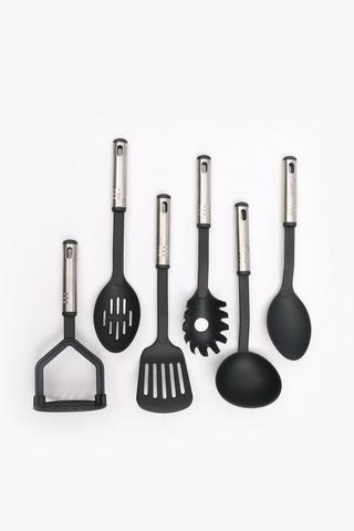 6 Piece Nylon Utensil Set
