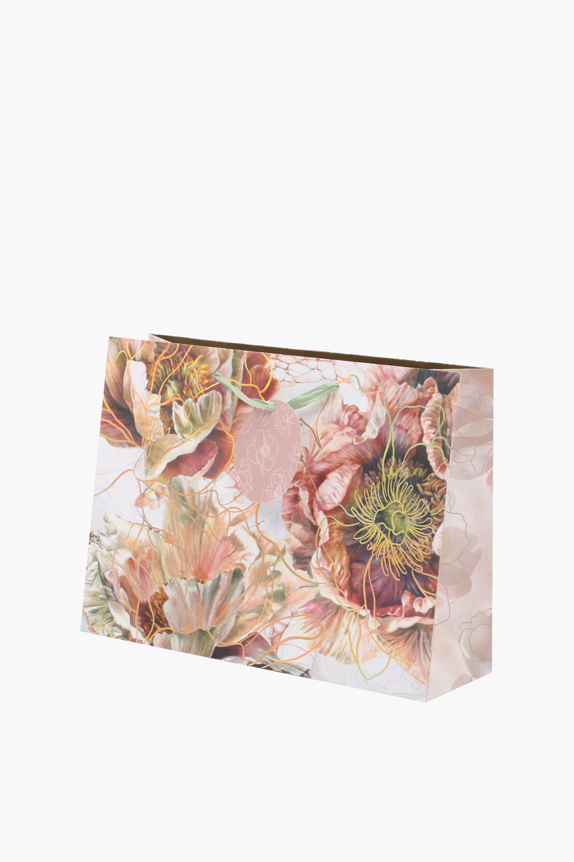 Floral Gift Bag Medium