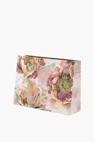 Floral Gift Bag Medium