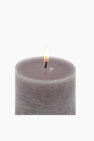 3 Pack Ylang Ylang Pillar Candles, 7x7,5cm