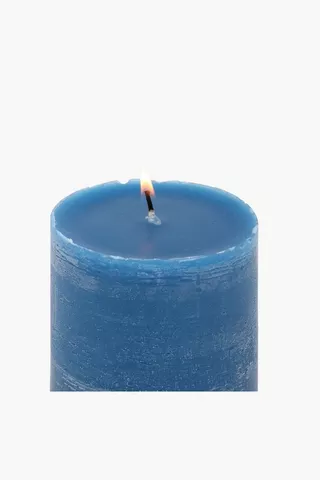 Ocean Pillar Candle, 7x7,5cm